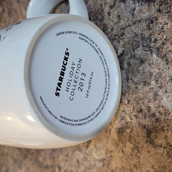 Starbucks Holiday Collection 2013 Mug - Picture 3 of 4